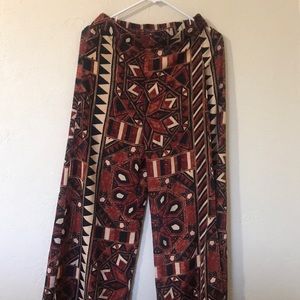 H&M (Conscious edition) Printed Flowy Pants